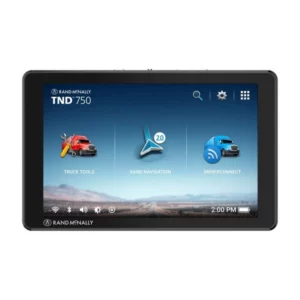 visualization of the image interface for rand mcnally TND750 model